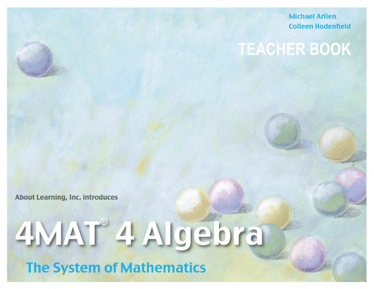 4MAT 4 Algebra Teacher's Book